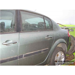 Запчасти На Renault Megane II (Рено Меган 2): Дверь Задняя Левая