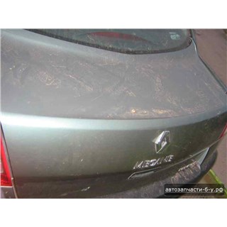 Запчасти На Renault Megane II (Рено Меган 2): Крышка Багажника