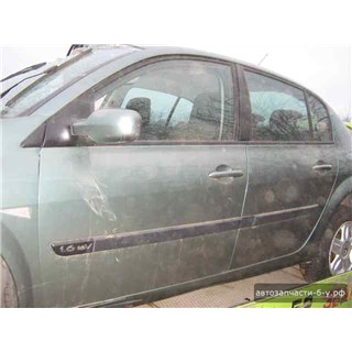 Запчасти На Renault Megane II (Рено Меган 2): Дверь Передняя Левая